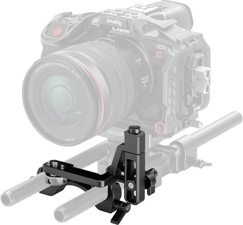 Designed for users who need to change lenses on their matte box quickly. It features a 1/4" threaded hole and positioning holes at the bottom to accommodate commonly used matte boxes.