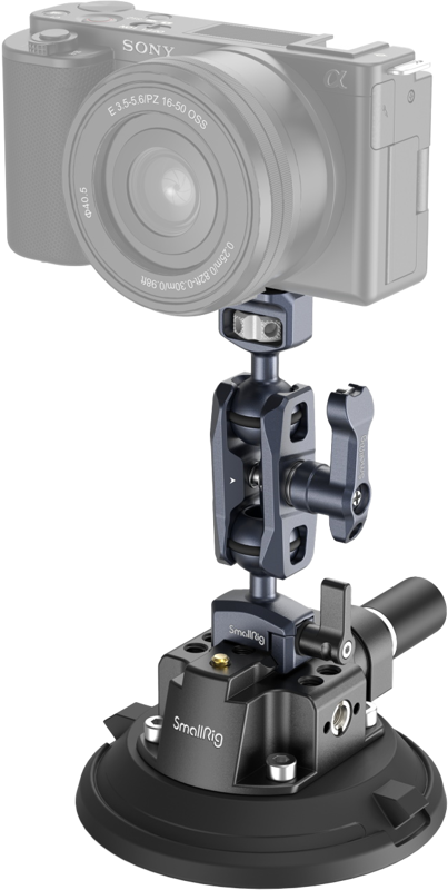 Consists of a 4" suction cup