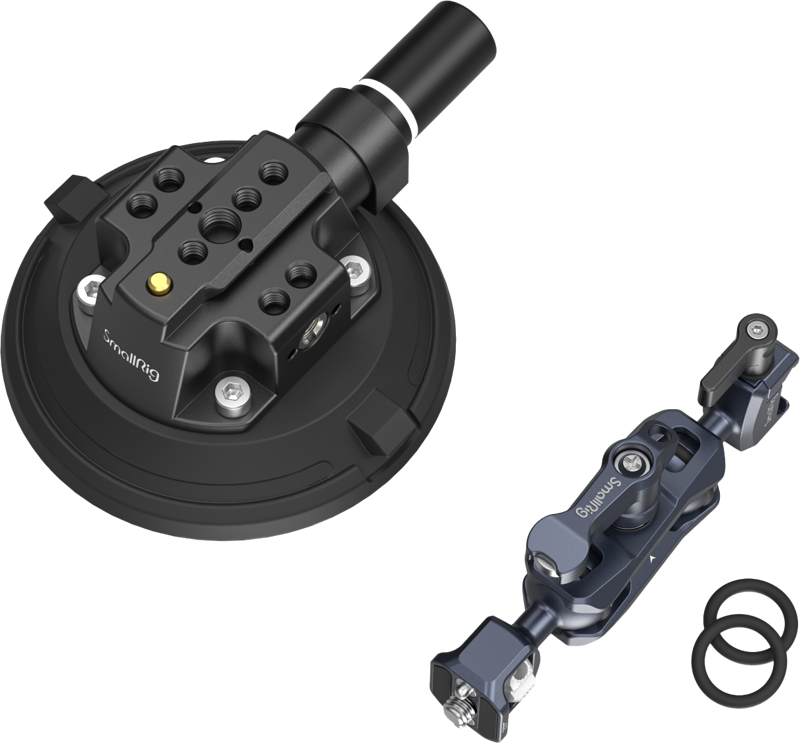 SMALLRIG 4236 4" Suction Cup Camera Mounting Support Kit for Vehicle Shooting