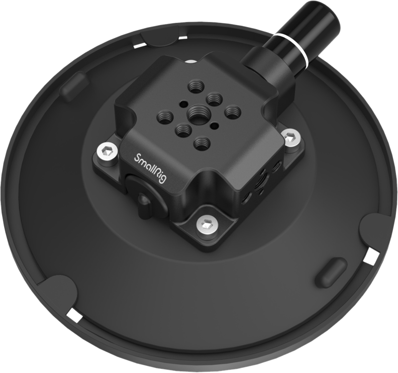 SMALLRIG 4114 Suction Cup 6" with camera mount