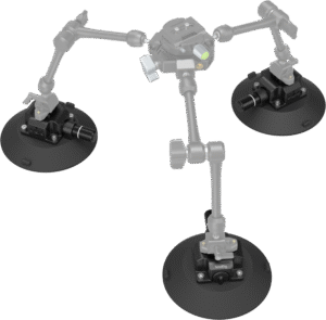 SMALLRIG 4114 Suction Cup 6" with camera mount