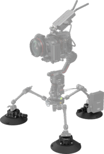 SMALLRIG 4114 Suction Cup 6" with camera mount