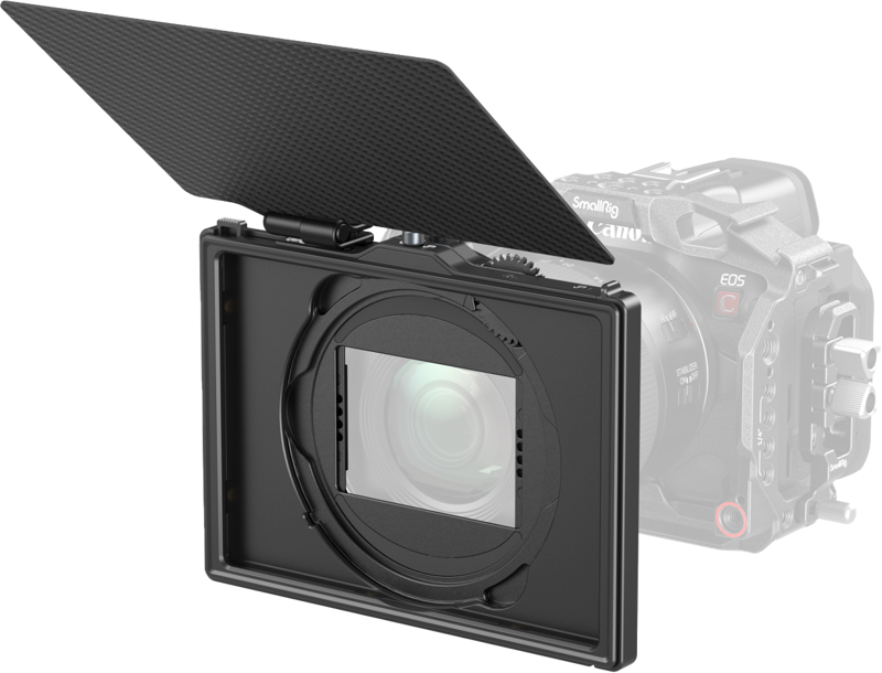 SMALLRIG 4409 Lite Matte Box with Adjustable Clamp