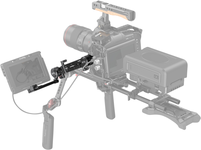 SMALLRIG 3507 Adjustable EVF Mount with Nato Clamp