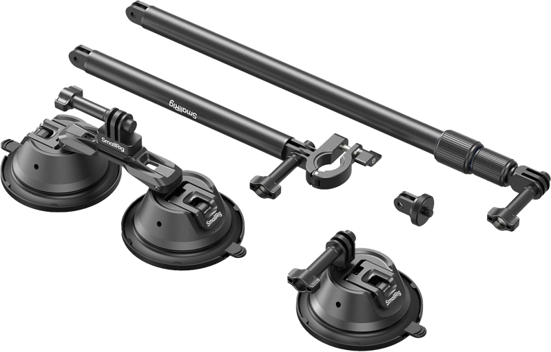 SMALLRIG 4380 Camera Suction Cup Car Mount Kit for Panoramic Shooting