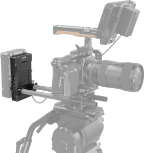 SMALLRIG 3203 Advanced V-Mount Battery Mount Plate with Dual 15mm Rod Clamp