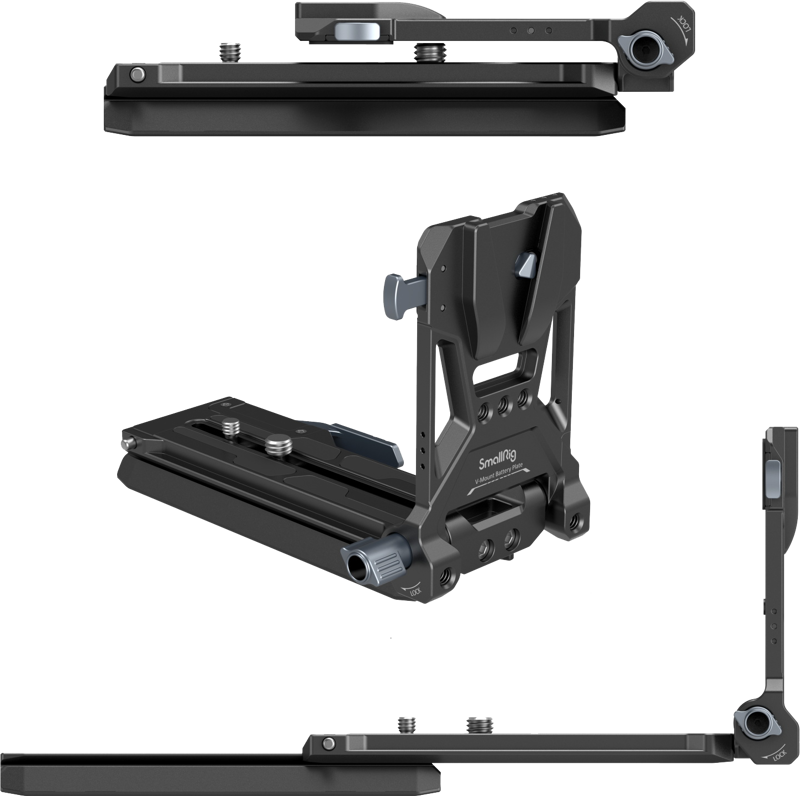 SMALLRIG 4323 V-Mount Battery Mount Plate Kit for Cinema Cameras