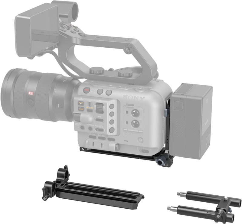 SMALLRIG 4323 V-Mount Battery Mount Plate Kit for Cinema Cameras