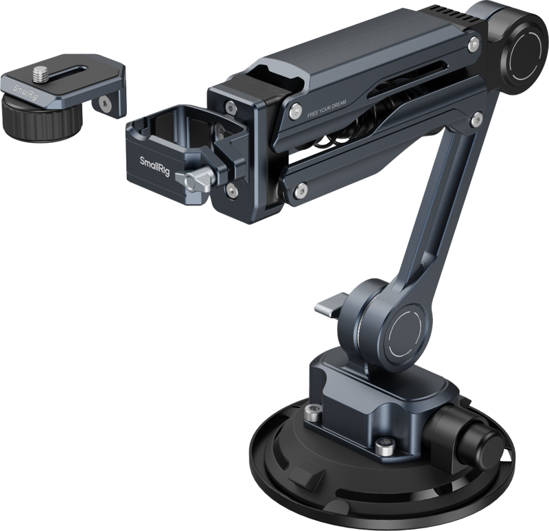 SMALLRIG 5123 Mini Shock Absorber Arm for DJI Osmo Pocket 3 / GoPro HERO13 / Insta360 X4