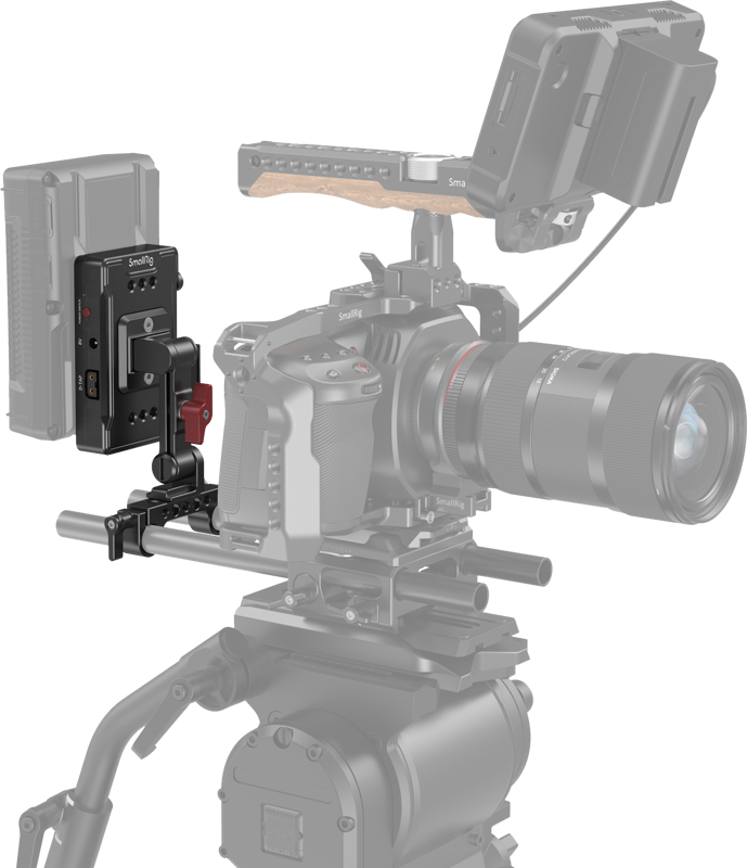 SMALLRIG 3499 Battery Adapter Plate V-Mount (Basic Version) With Extension Arm