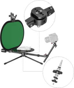 SMALLRIG 4807 Professional 12" 360° Photography Turntable