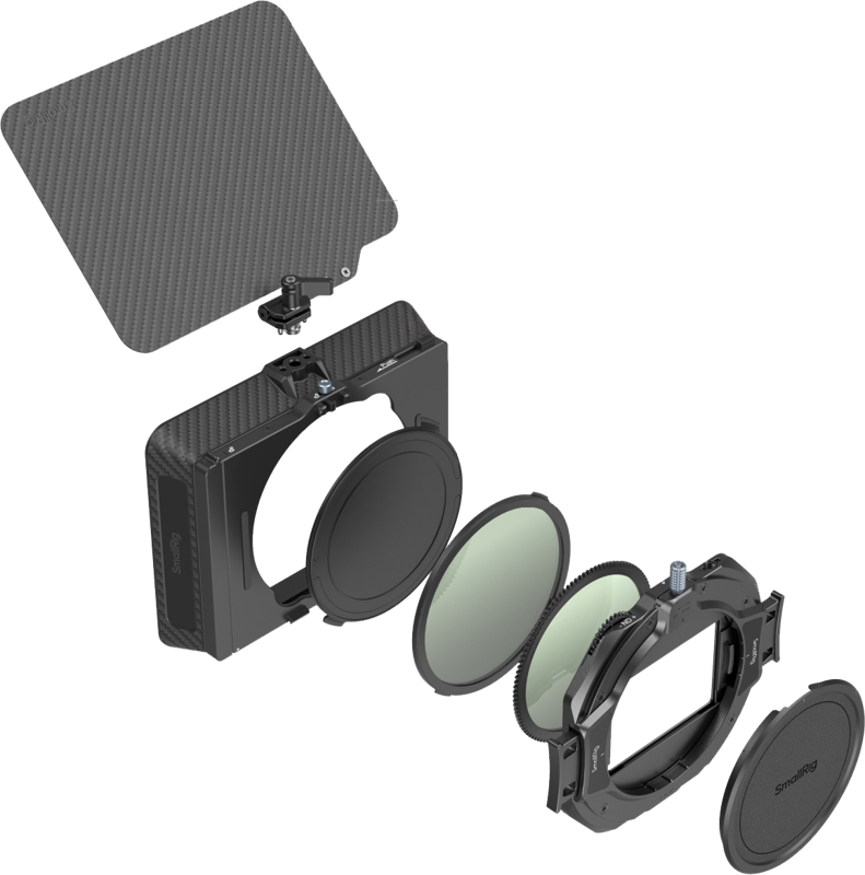 SMALLRIG 4411 Matte Box with Adjustable Clamp and VND Kit
