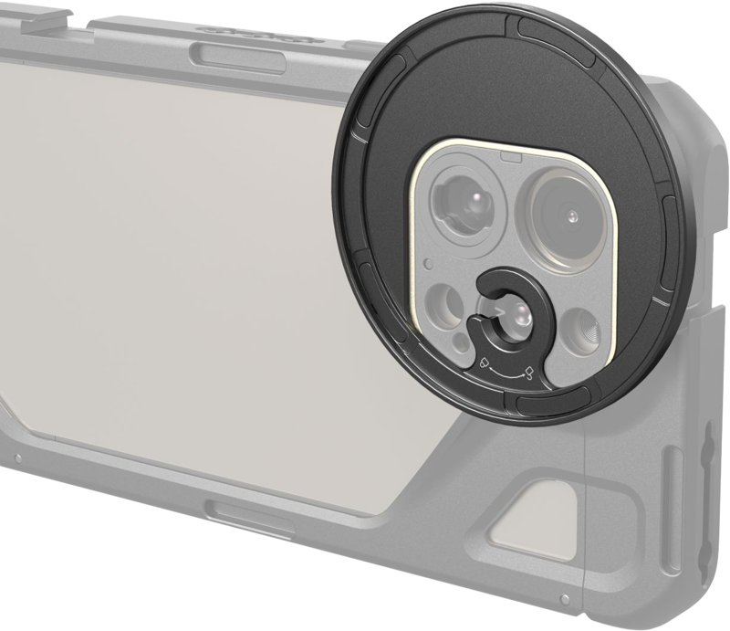 Users can quickly and efficiently install or swap filters through the magnetic attachment mount.