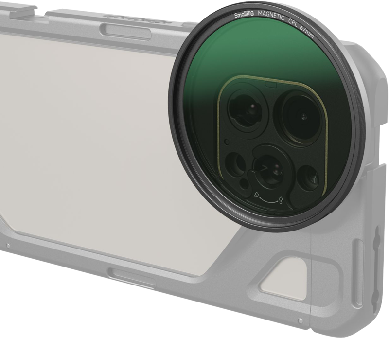 SMALLRIG 4582 Attachable CPL Filter (67mm)