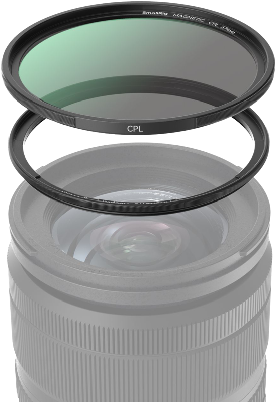 SMALLRIG 4582 Attachable CPL Filter (67mm)