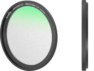 SMALLRIG 4217 MagEase Magnetic 1/4 Effect Black Mist Filter Kit (52mm)