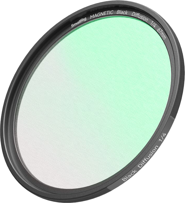SMALLRIG 4583 Attachable 1/4 Effect Black Mist Filter (67mm)