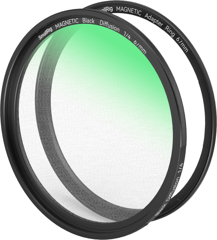 SMALLRIG 4583 Attachable 1/4 Effect Black Mist Filter (67mm)