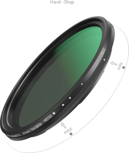 SMALLRIG 4725 Attachable VND Filter Kit ND2-ND32 (1-5 Stop) with T-mount Filter Adapter 67mm