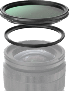 SMALLRIG 4725 Attachable VND Filter Kit ND2-ND32 (1-5 Stop) with T-mount Filter Adapter 67mm