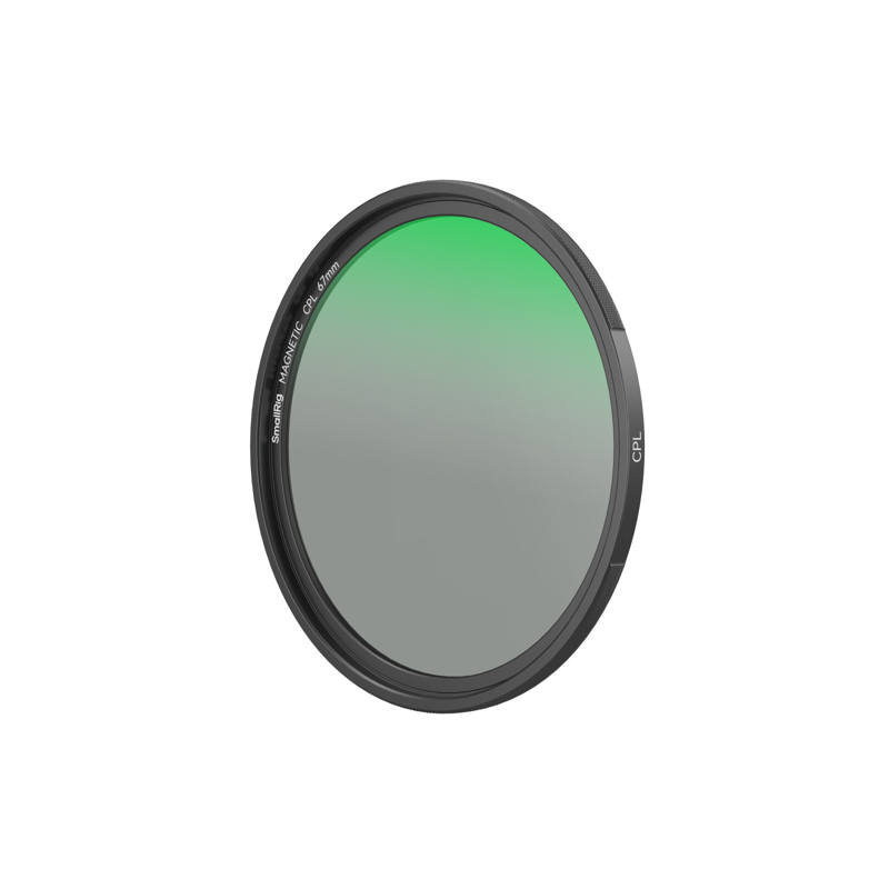 SMALLRIG 4726 5-in-1 Attachable Filter Kit VND 2-32 & CPL & 1/4 Effect Black Mist (67mm)