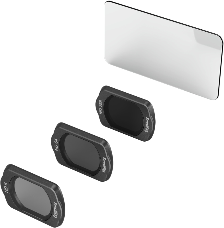 ND64 for medium brightness for improved exposure control and detail / color reproduction