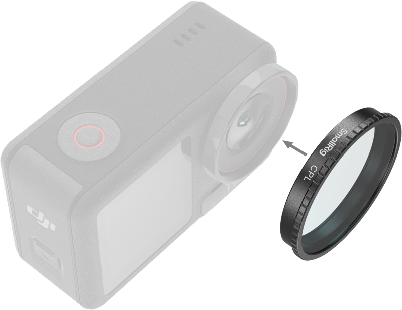 SMALLRIG 5411 ND Filter Kit for DJI Osmo Action 5 Pro / 4