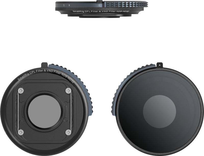 SMALLRIG 4942 CPL & VND 3-5 Filter for GoPro HERO 13 / 12 / 11 / 10 Black