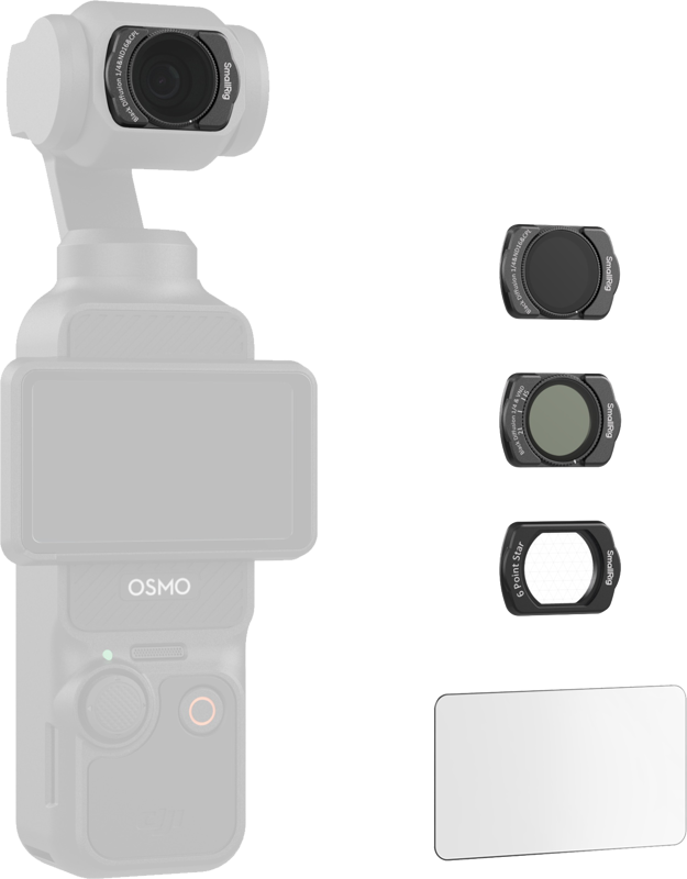 SMALLRIG 5122 Multifunctional Filter Kit for DJI Osmo Pocket 3