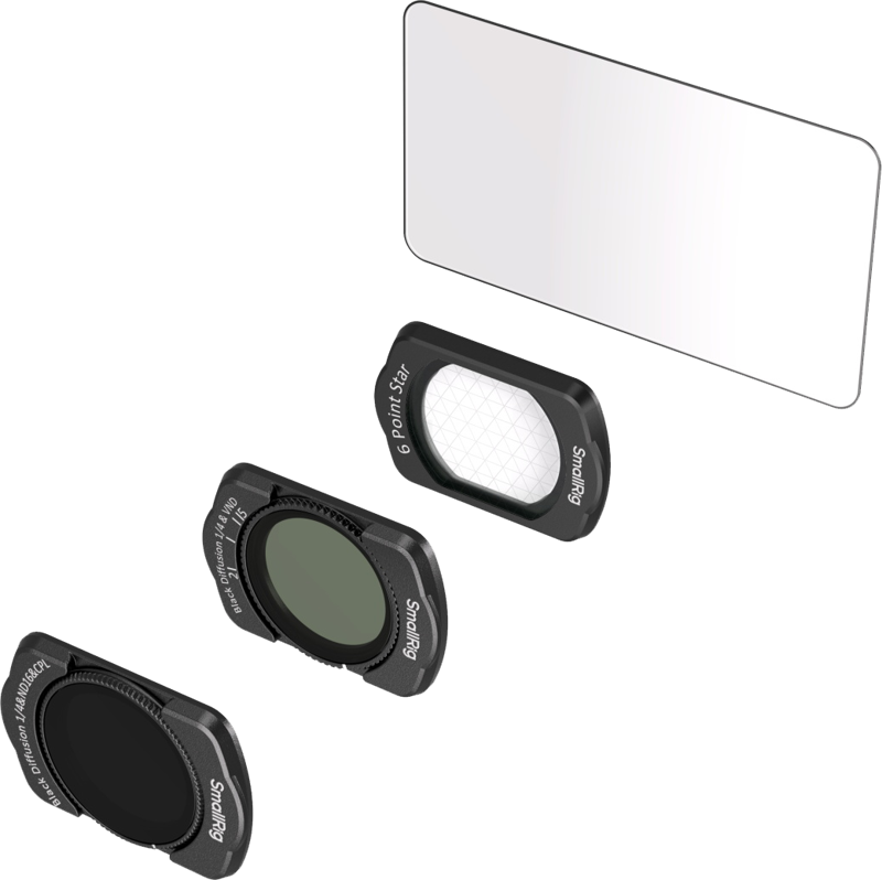 SMALLRIG 5122 Multifunctional Filter Kit for DJI Osmo Pocket 3