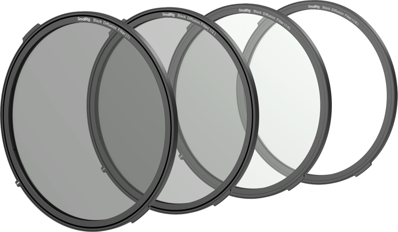 SMALLRIG 4650 Black Diffusion Filter Kit
