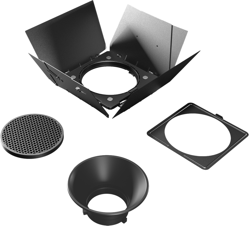 SMALLRIG 4204 RA-BD08 Barndoors 8-leaf