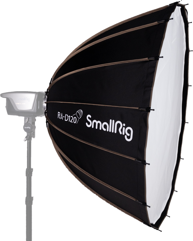 RA-D120 deep parabolic softbox is 84cm in diameter and 57cm in depth