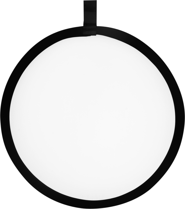 A lightweight and portable lighting accessory essential for photography. It provides gold