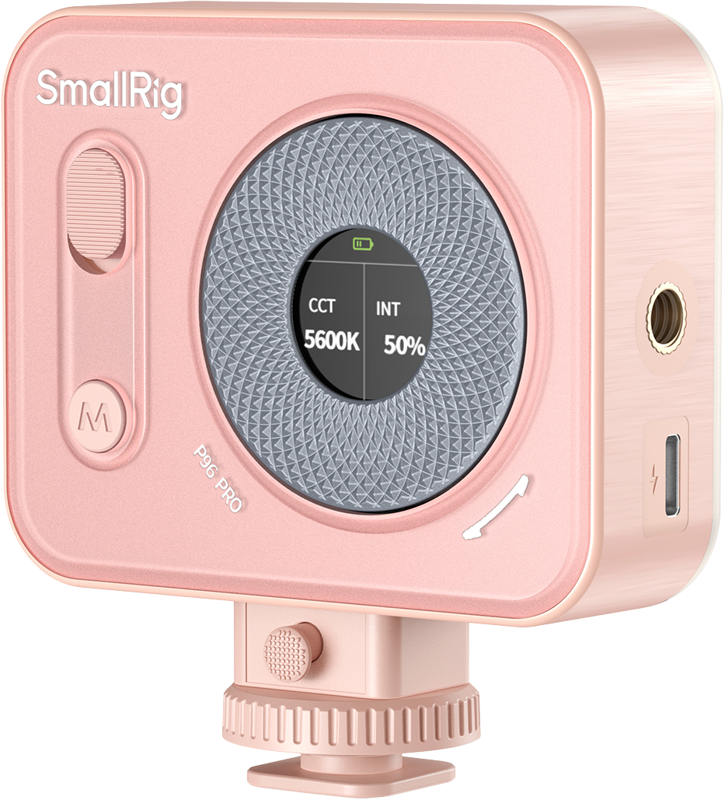 The SmallRig 4660 Vibe P96 Pro mini LED features professional color rendering performance