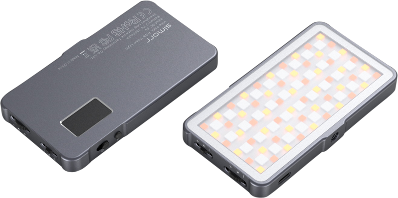 A portable mini-fill light with full aluminum alloy body