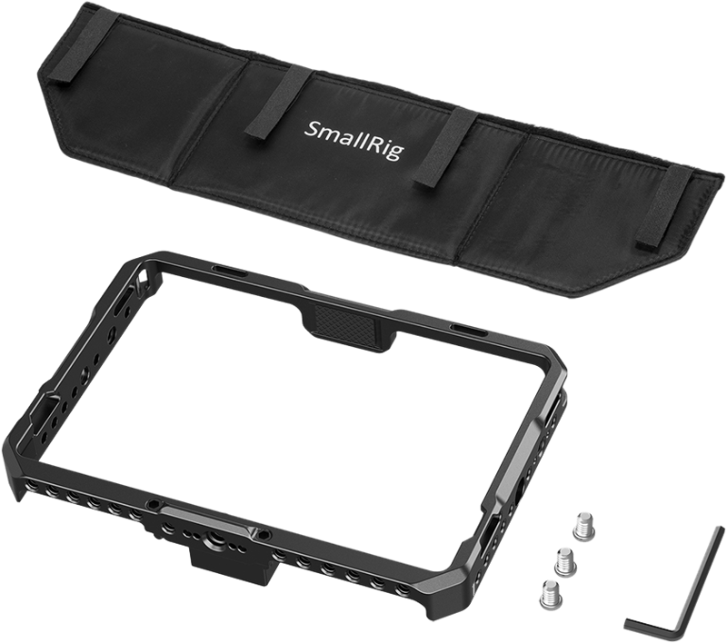 SMALLRIG 2684 Monitor Cage w. Sun Hood for SmallHD 702