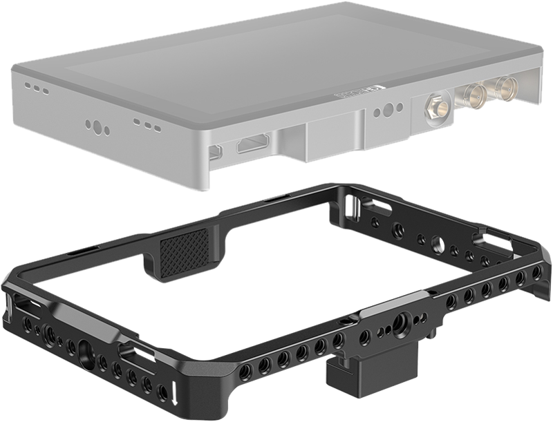 SMALLRIG 2684 Monitor Cage w. Sun Hood for SmallHD 702