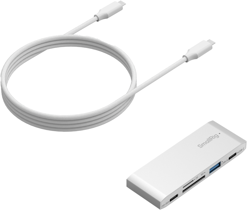 SMALLRIG 4746 5-in-1 Memory Card Reader for Travel Photography