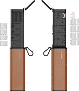 high-capacity card storage alongside high-speed data transfer capabilities