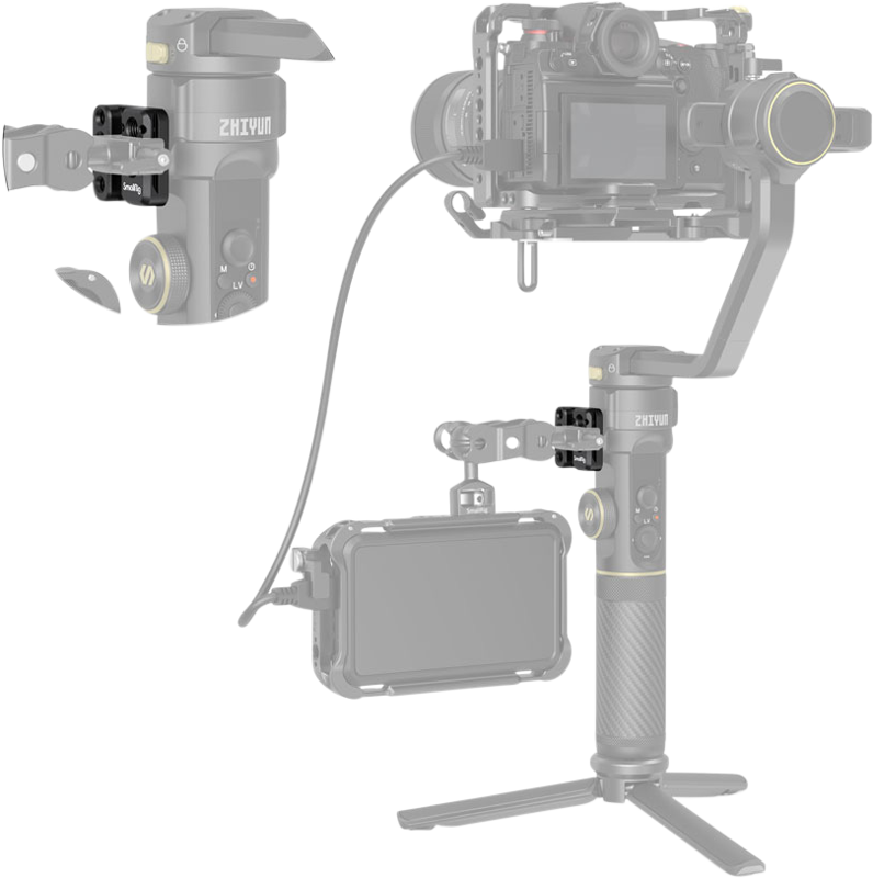 SMALLRIG 2995 Side Mounting Plate for Crane 2S