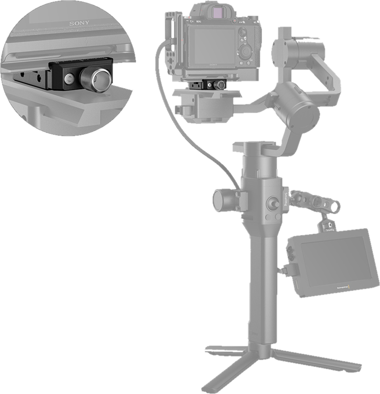 SMALLRIG 2506 QR Clamp for Ronin S/SC & Crane/Weeb