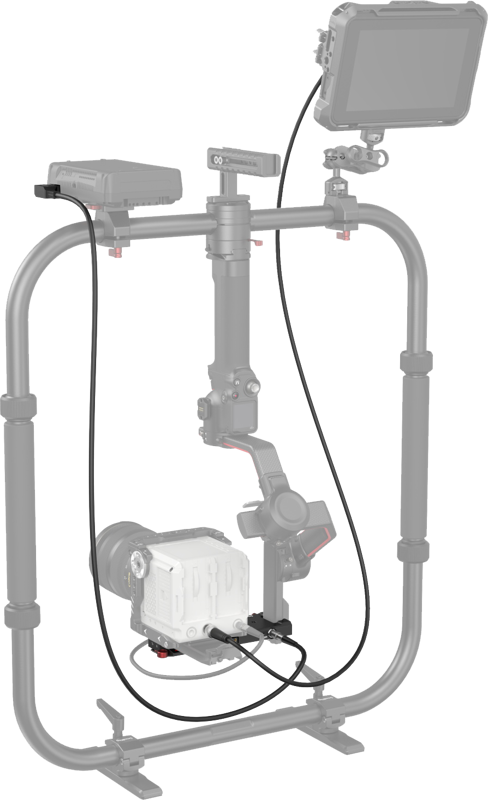 SMALLRIG 3251 Power Pass-Through Plate For DJI RS2