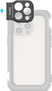 SMALLRIG 5009 Lens Backplate for iPhone 16 Series Cage 17mm Threaded