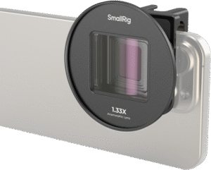 SMALLRIG 4590 Anamorphic Lens 1.33x for Mobile Phone (T-Mount)