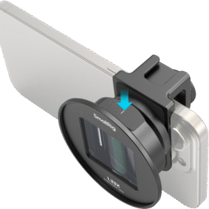 SMALLRIG 4590 Anamorphic Lens 1.33x for Mobile Phone (T-Mount)