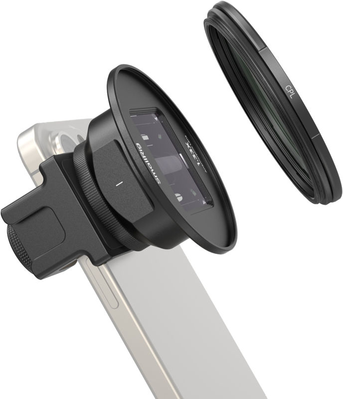 SMALLRIG 4590 Anamorphic Lens 1.33x for Mobile Phone (T-Mount)