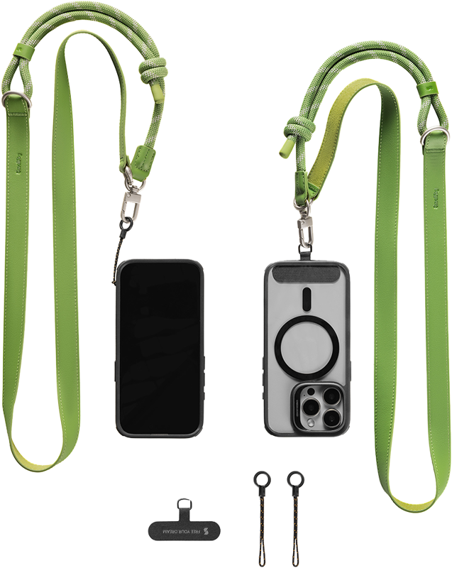 SMALLRIG 5301 FilMov Phone Shoulder Strap Green