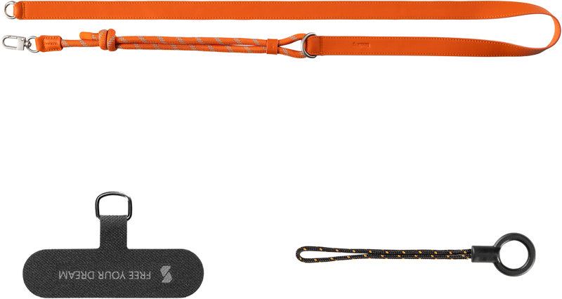 SMALLRIG 5300 FilMov Phone Shoulder Strap Orange