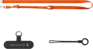 SMALLRIG 5300 FilMov Phone Shoulder Strap Orange